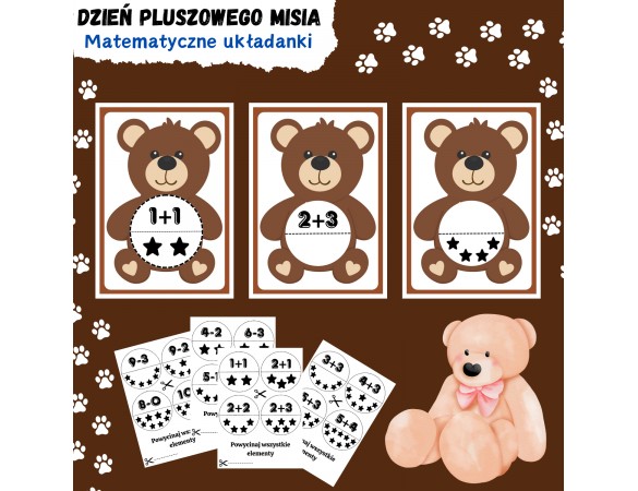 Dzień Pluszowego Misia Karty Pracy Dzień Pluszowego Misia Karty Pracy - Owca Balbinka