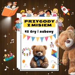Gry i zabawy Dzień Pluszowego Misia Karty Pracy- Owca Balbinka