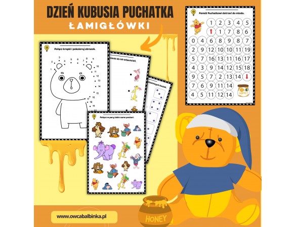 Dzień Kubusia Puchatka / Łamigłówki