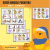 Dzień Kubusia Puchatka / karty pracy / gra domino
