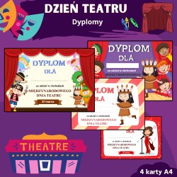 Dzień Teatru - dyplomy