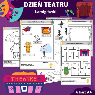 Dzień Teatru - łamigłówki