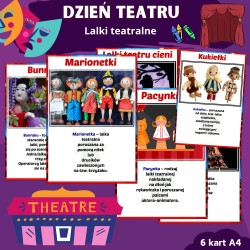 Dzień Teatru - lalki teatralne