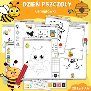 Dzień pszczoły - łamigłówki