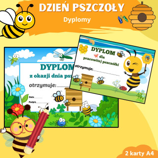 Dzień pszczoły - dyplomy