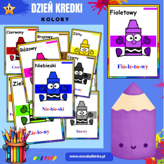 Dzień kredki - kolory