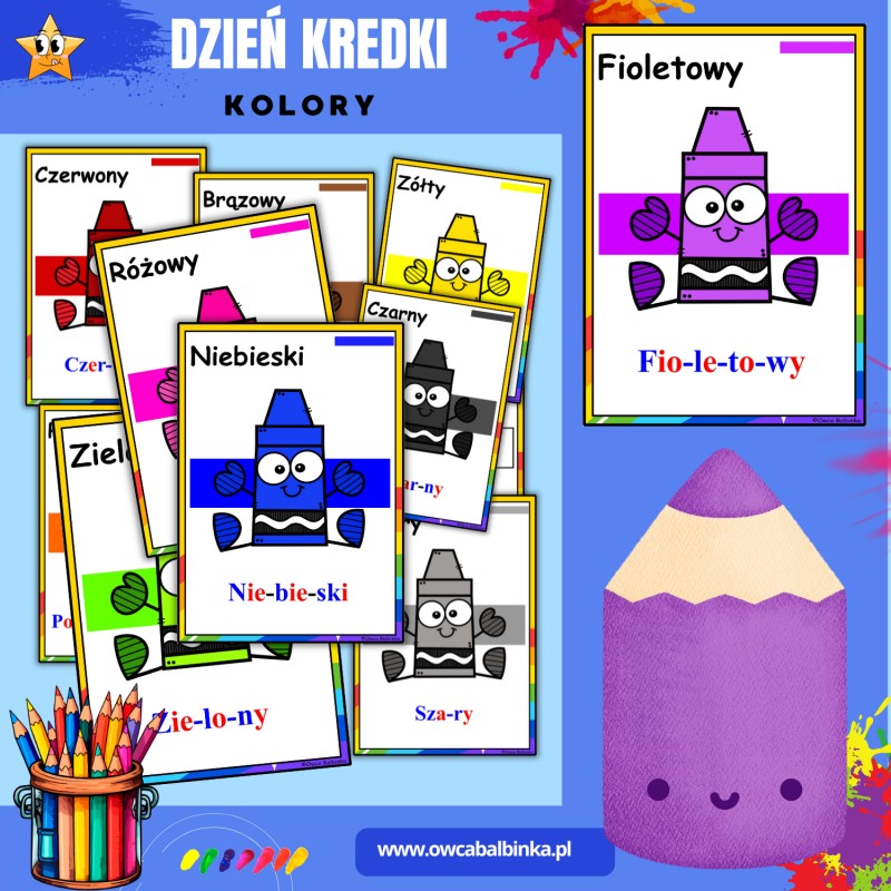 Dzień kredki - kolory