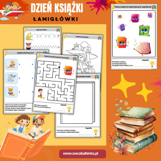 Dzień książki - łamigłówki