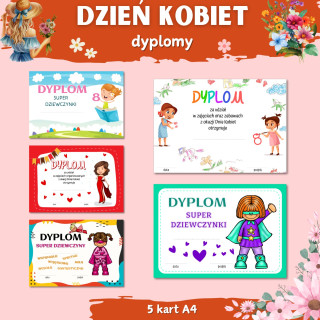 Dyplomy- Dzień Kobiet