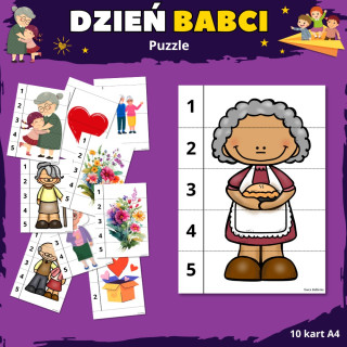 Puzzle- Dzień Babci