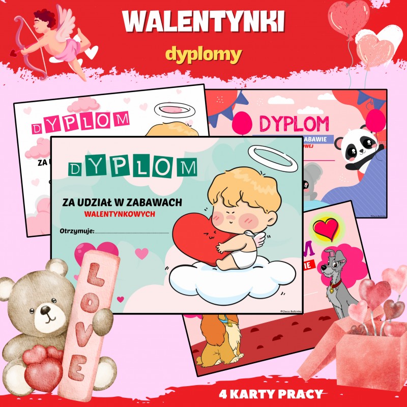 WALENTYNKI - dyplomy
