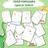 Rysuj po śladzie- Dzień Dinozaura