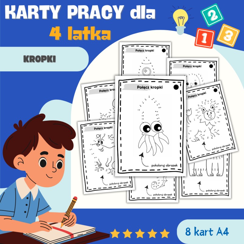KARTY PRACY dla 4 latka