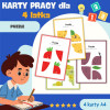 KARTY PRACY dla 4 latka