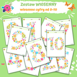 Wiosenne cyfry