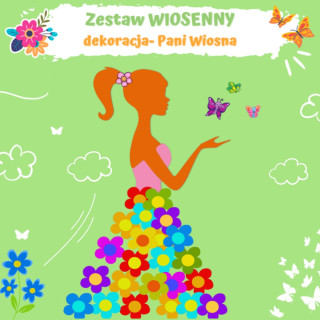 Dekoracja- Pani Wiosna