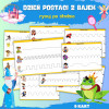 DZIEŃ POSTACI Z BAJEK - rysuj po śladzie