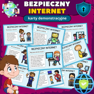 Karty demonstracyjne- Bezpieczny Internet