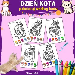 Pokoloruj według kodu-...