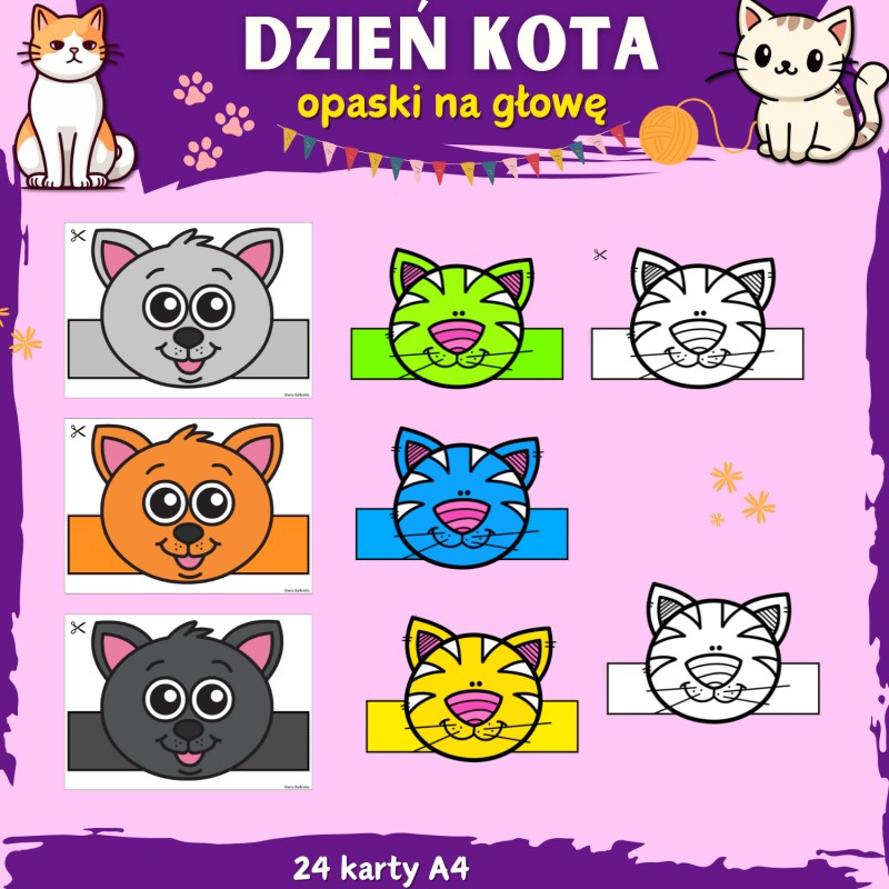 Kocie czapki