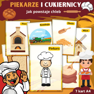 PIEKARZE I CUKIERNICY - jak powstaje chleb