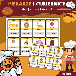 PIEKARZE I CUKIERNICY - gra ja mam, kto ma?