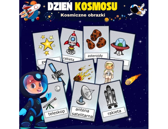 Kosmiczne obrazki- Dzień Kosmosu