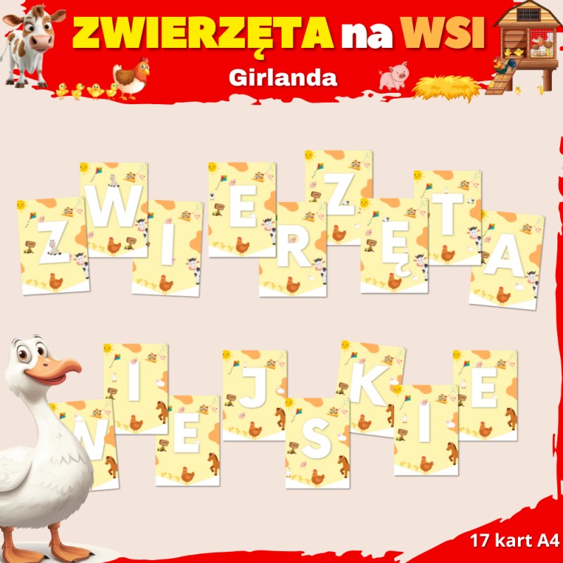 Zwierzęta na wsi Karty Pracy- Owca Balbinka