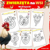 Zwierzęta na wsi Karty Pracy- Owca Balbinka
