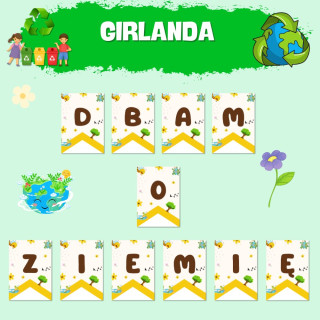 Dzień Ziemi- Girlanda