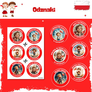 Polska- 11 listopada odznaki