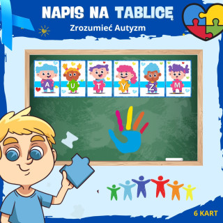 AUTYZM - Napis na Tablicę