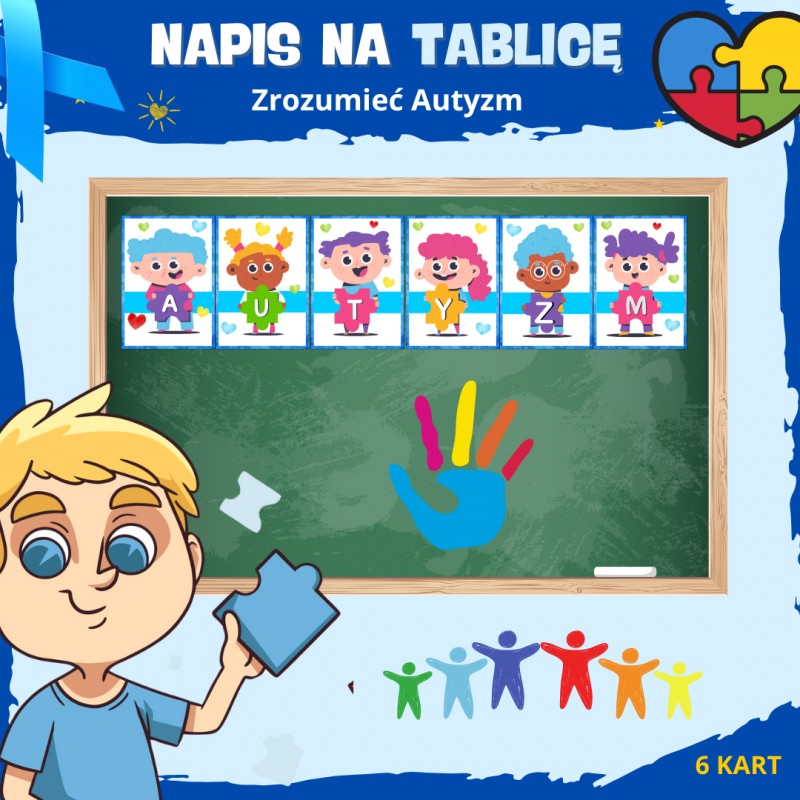 AUTYZM - Napis na Tablicę