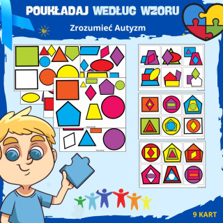 AUTYZM - Poukładaj Według Wzoru