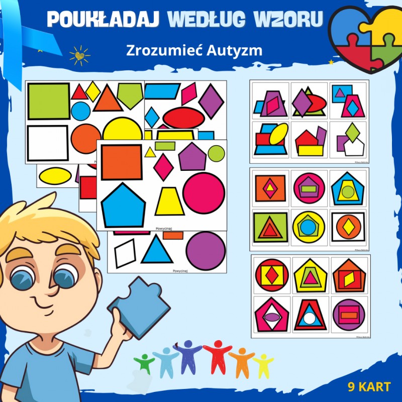 AUTYZM - Poukładaj Według Wzoru