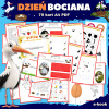 Dzień Bociana Karty Pracy do druku- Owca Balbinka