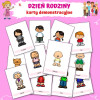 Karty obrazkowe- Dzień Rodziny