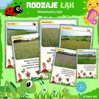MIESZKAŃCY ŁĄKI - rodzaje łąk