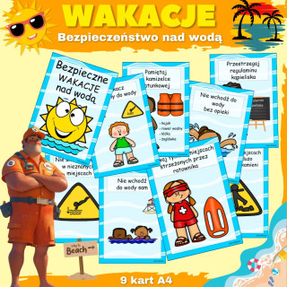 Wakacje- Bezpiecznie nad wodą