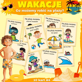 Wakacje- Co możemy robić na plaży