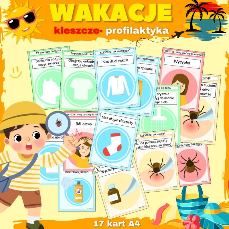 Wakacje- Kleszcze