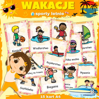 Wakacje- Sporty letnie
