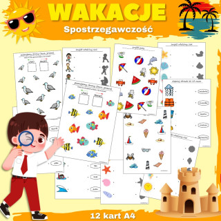 Wakacje- Spostrzegawczość