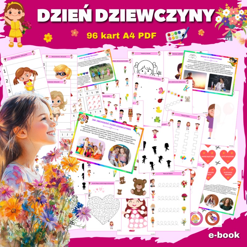 Dzień Dziewczyny Karty Pracy- Owca Balbinka