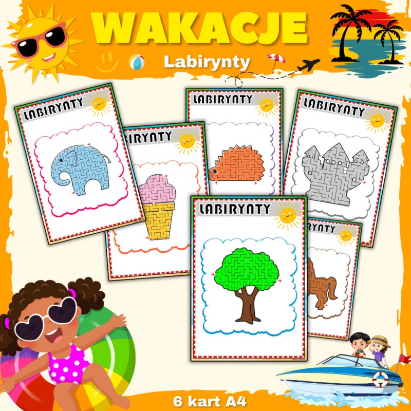 Wakacje - Labirynty