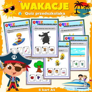 Wakacje - Quiz przedszkolaka