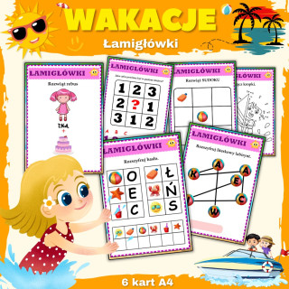 Wakacje - Łamigłówki