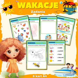 Wakacje - Zadania