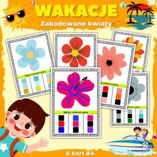 Wakacje - Zakodowane kwiaty