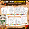 Jesień Karty Pracy- Owca Balbinka